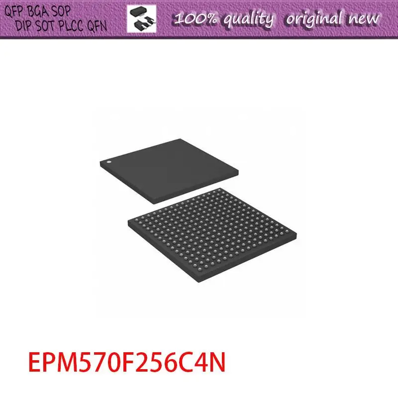 NEW     2PCS/LOT   EPM570F256C4N   EPM570F256  EPM570F256C4   BGA-256