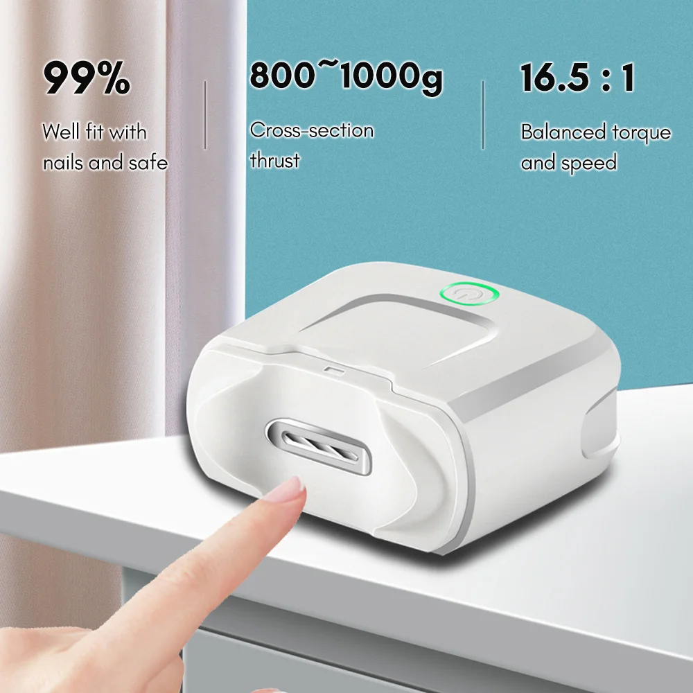 

Portable Mini Electric Nail Clipper Automatic Nail File Nail Trimmer Low Noise Nail Cutter Nail Scissors for Baby Kids Adults El