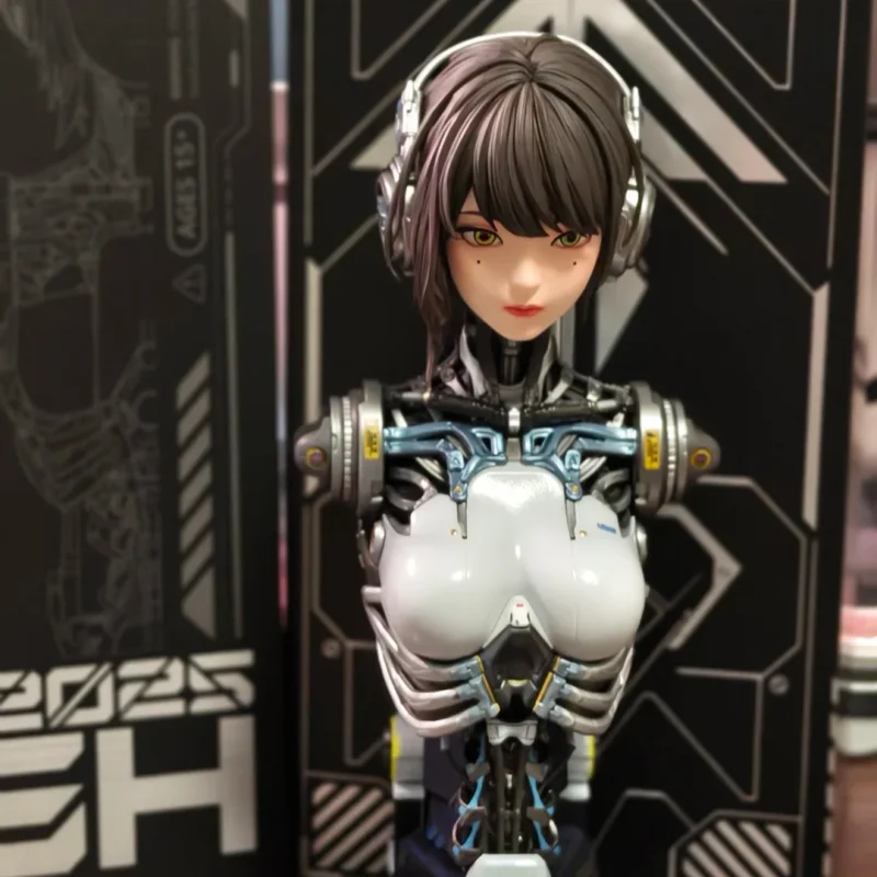 

Genuine Lingcage Ash 1/4 Bust Figure Anime Collectible Statue Desktop Decor Collectors Action Figurine Trend Play Toys Ornament