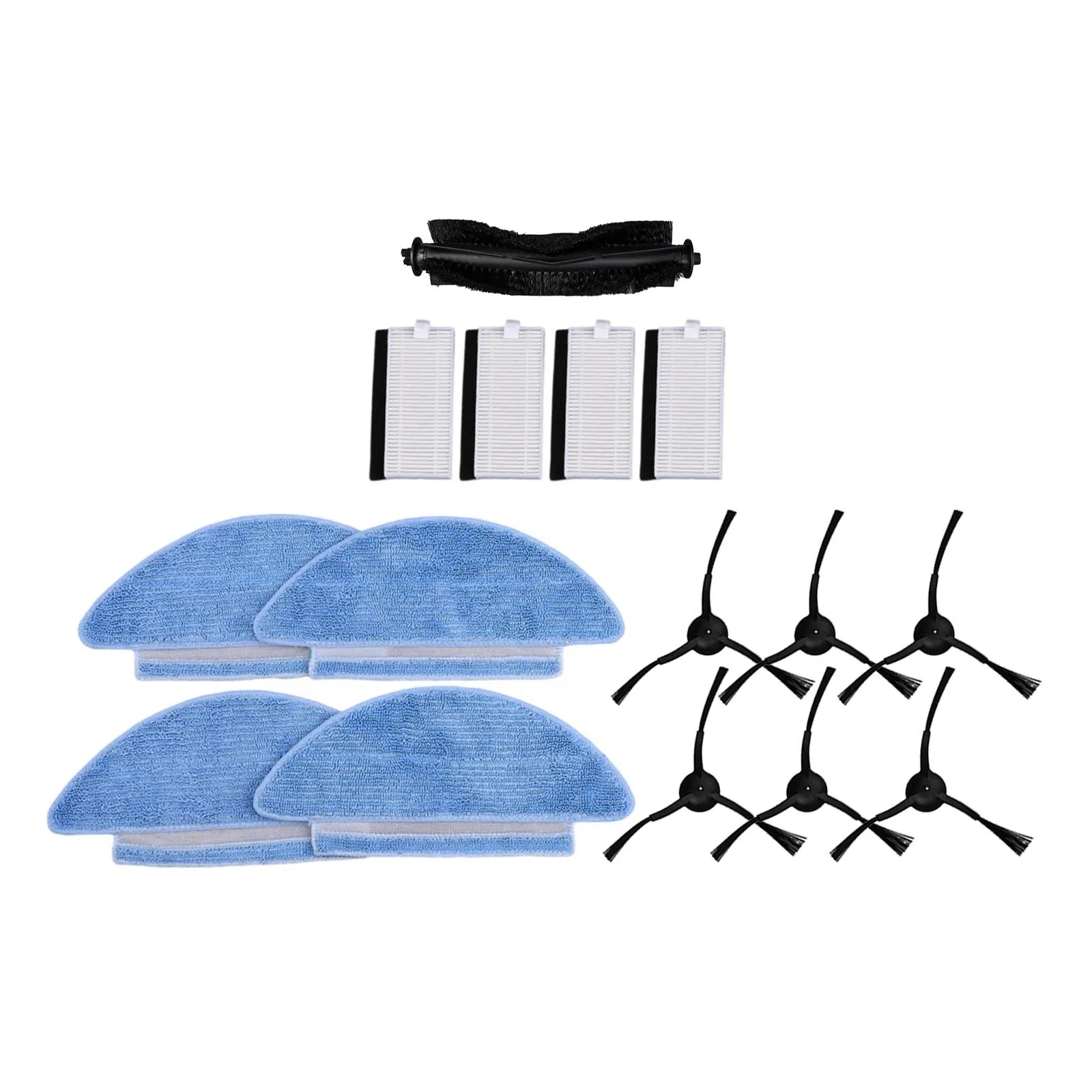 الجانب الرئيسي فرشاة ممسحة منصات مرشحات عدة ل Tikom L9000 جهاز آلي لتنظيف الأتربة قطع غيار تنظيف المنزل استبدال الملحقات