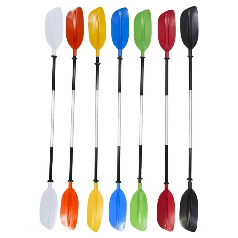

ABS + PP carbon fiber aluminum shaft sea kayak paddle color removable non-removable