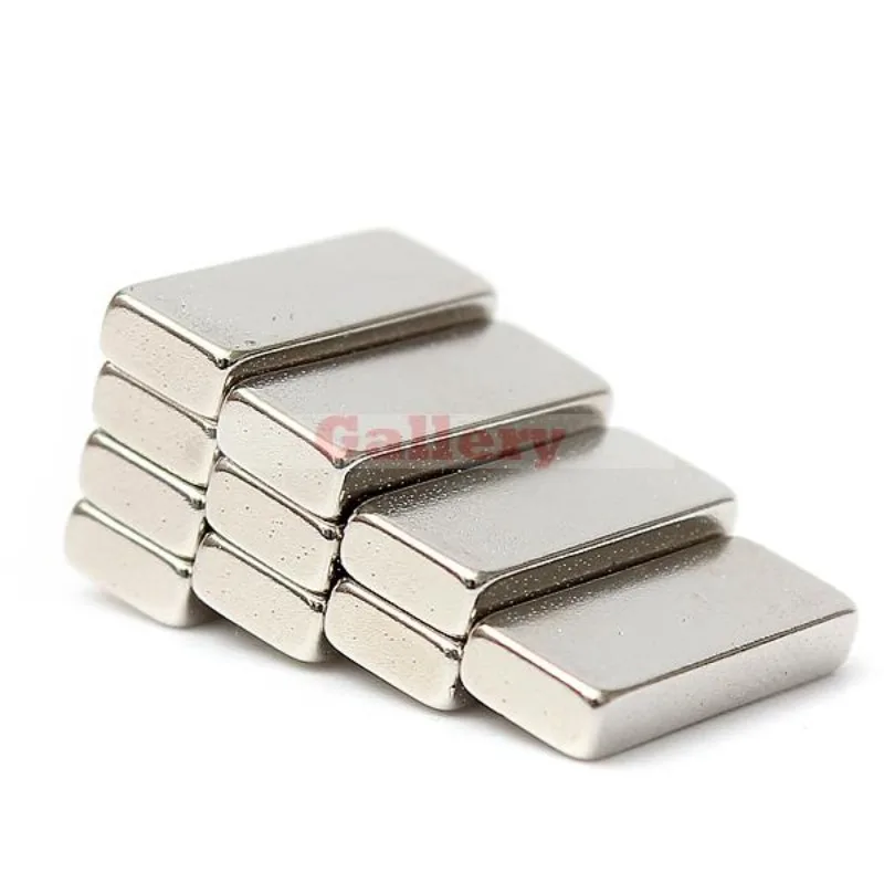 10 Pcs N50 Strong Block Cuboid Magnets Rare Earth Neodymium F15*15*10mm Iman Neodimio magnet metal earth