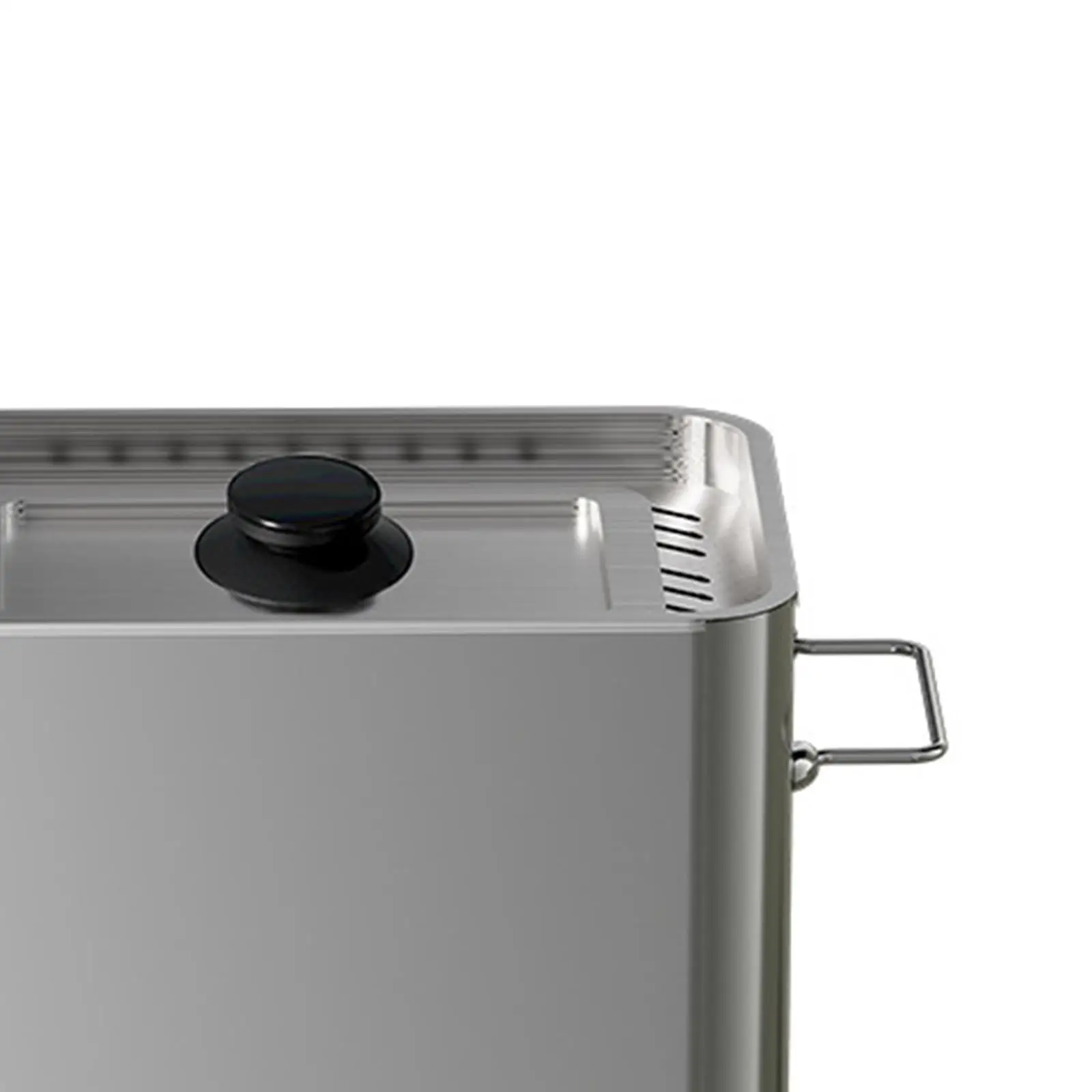Barbecue Hanging Grill Kitchen Equipment Stainless Steel Smokeless Barrel for Tailgate Parties Garden Trailers Backyard Picnics