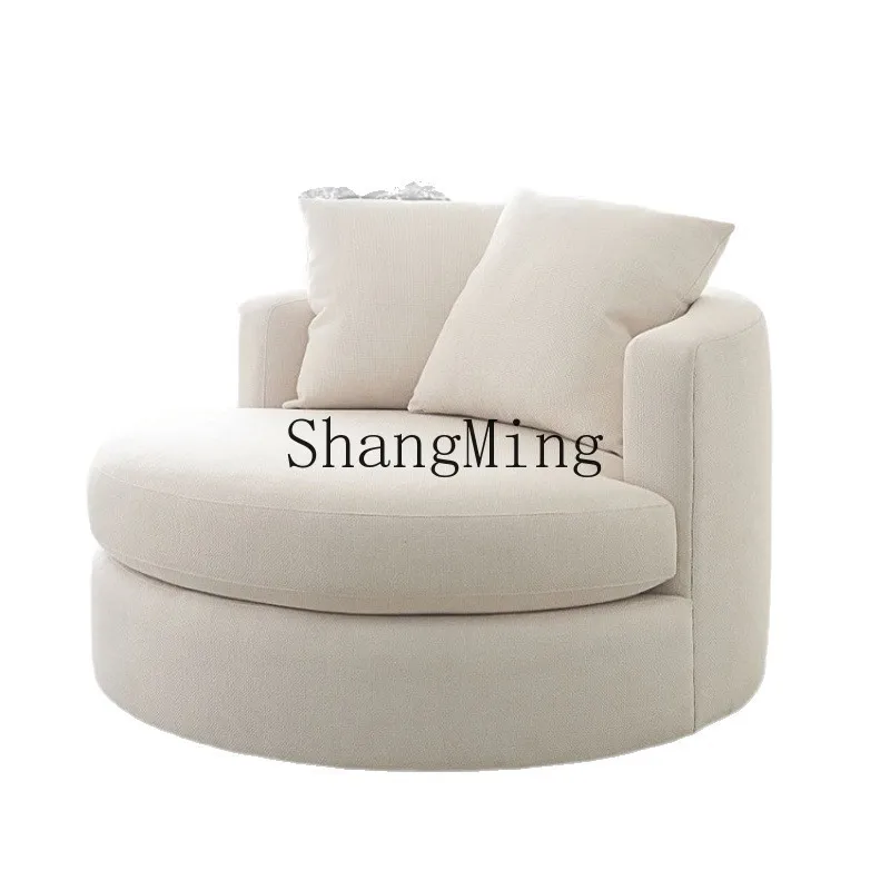 

ZYY household premium light luxury rotating sofa simple leisure chair living room bedroom lazy sofa