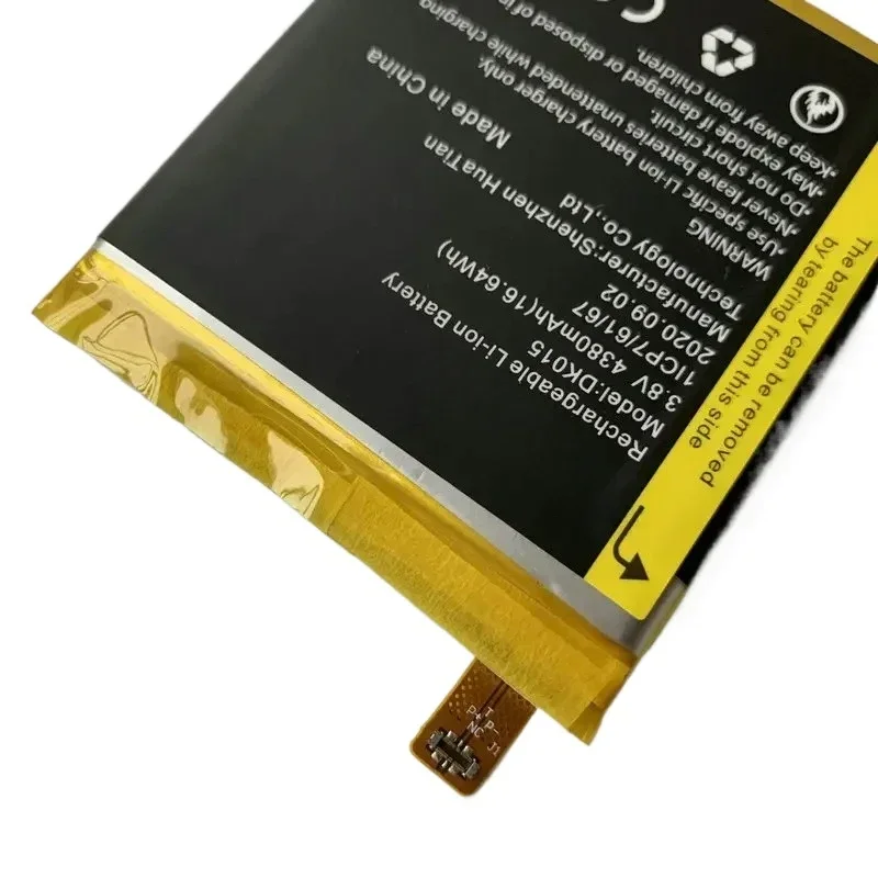 New DK015 3.8V 4380mAh Mobile Phone Battery for Blackview BV9900 Pro BV9900 Bateria Replacement Li-ion Batteries Accumulator