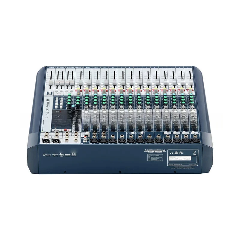 Soundcraft 16 Channels Audio Mixer ลายเซ็น การแสดงการร้องเพลงบนเวที คําสั่งซื้อ 2 รายการ