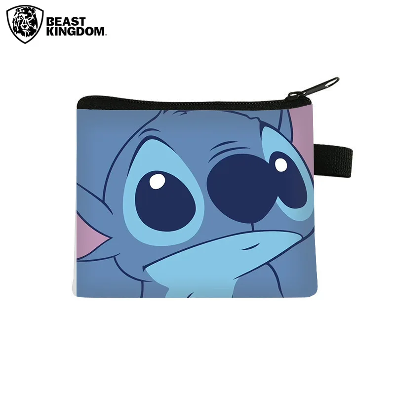 BEAST KINGDOM Stitch portamonete Mini Handbag Cartoon Bags Anime periferiche Cute portamonete regali per bambini portachiavi per adulti