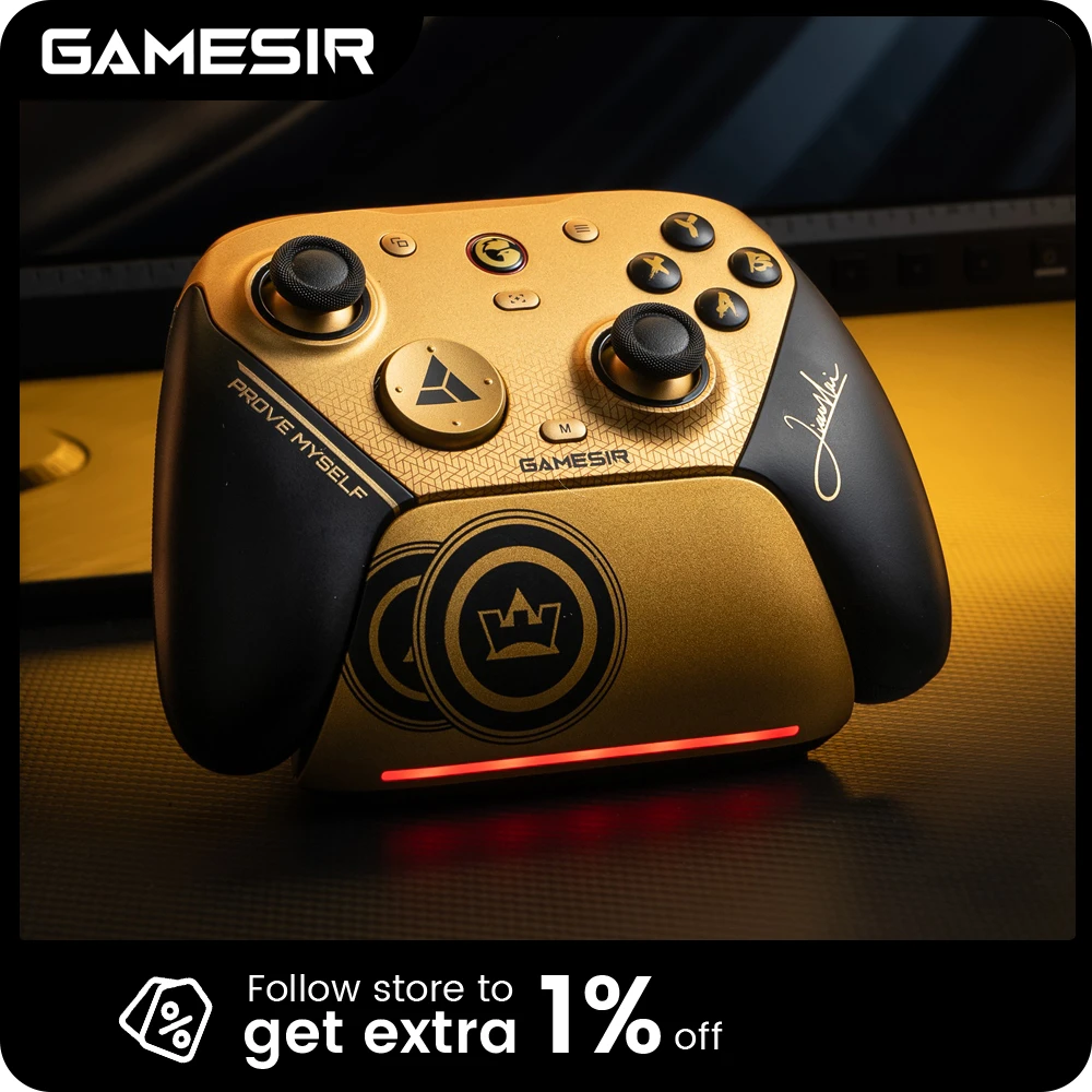 GameSir G7 Pro 8K Champion Edition Gamepad Sem Fio, Controle Bluetooth para Esports para Nintendo Switch 2, Android, iOS, PC, Steam