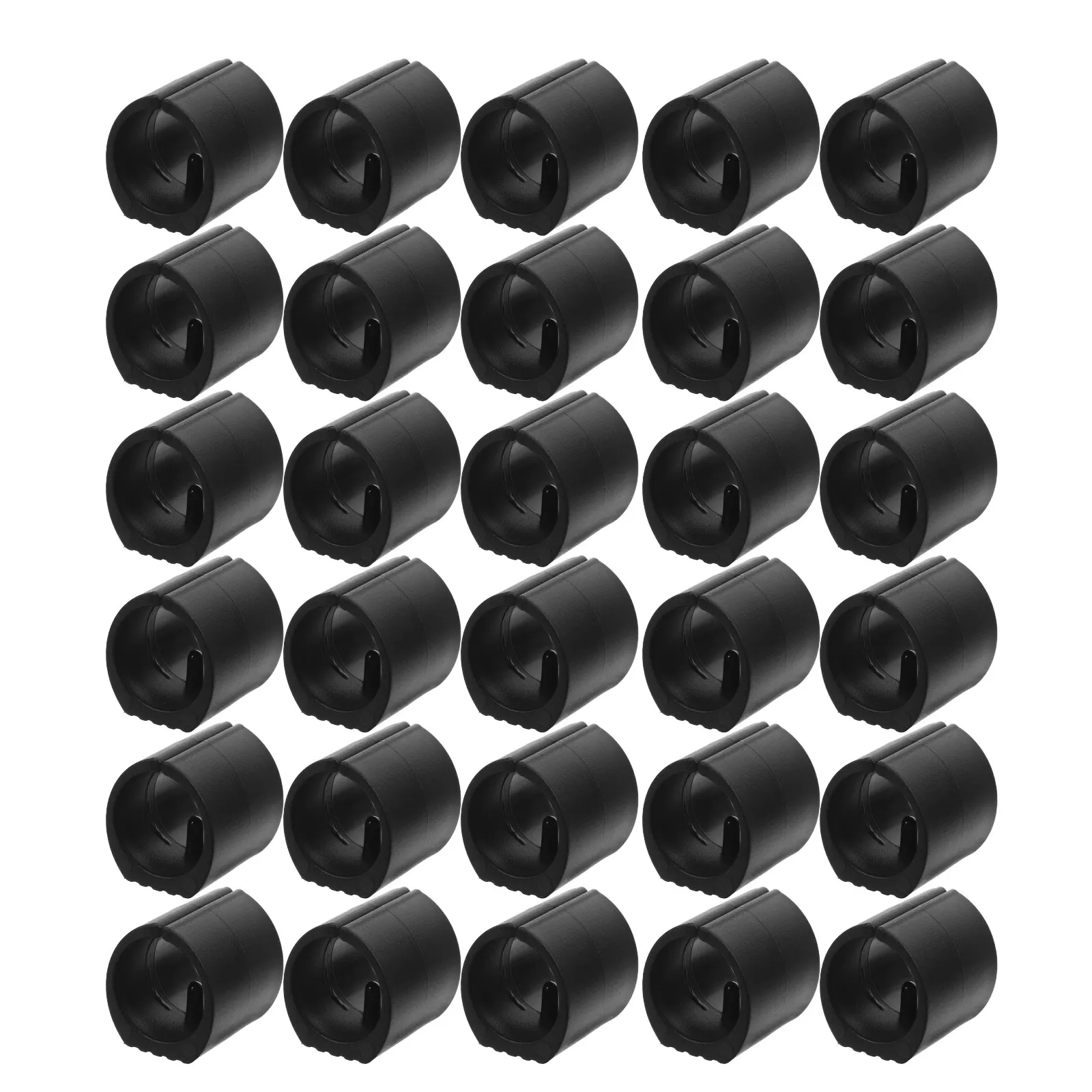 32Pcs Chair Leg Caps Floor Protectors for Wood/Tile Floors – Noise Reduction, Non-Slip, Shock Absorption, 25-30mm