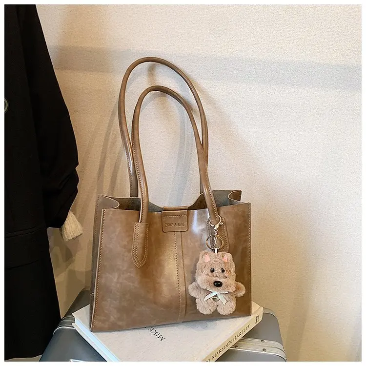 

2025 Autum and Winter new shoulder bag zipper, fashionable and trendy Korean style niche women's bag luxury