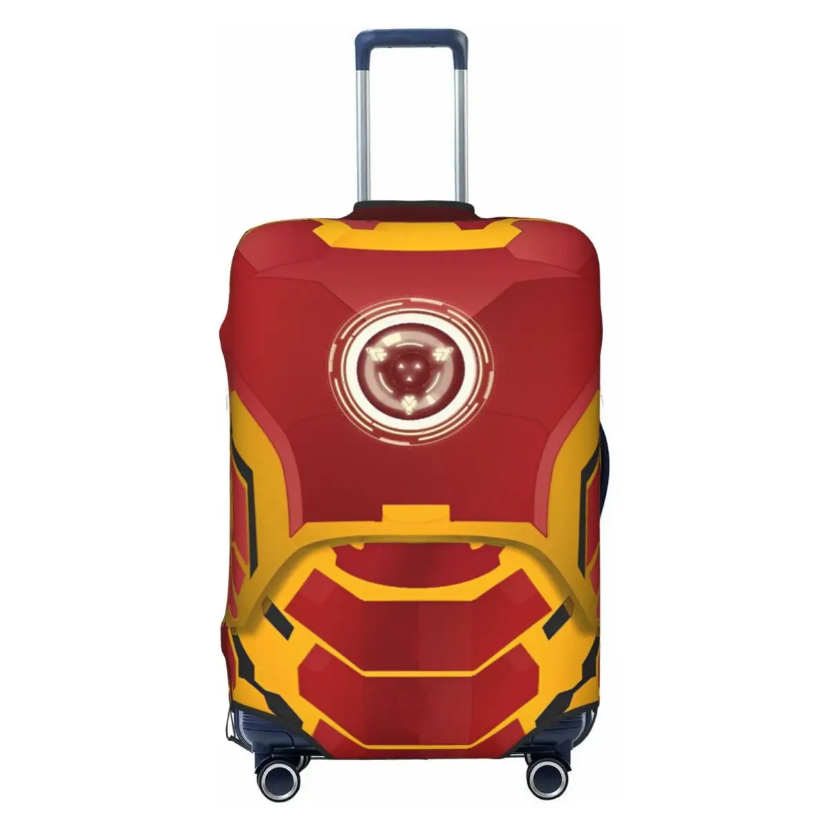 Iron Man Suitcase Cover Anime Manga Fun Travel Protector Luggage Accesories Vacation