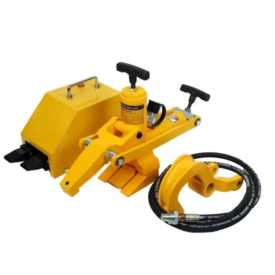 750bar / 10000PSI Car Tire Hydraulic Repair Changer Bead Breaker Tool Kit with Foot Pump Suitable for All Kinds of Tires