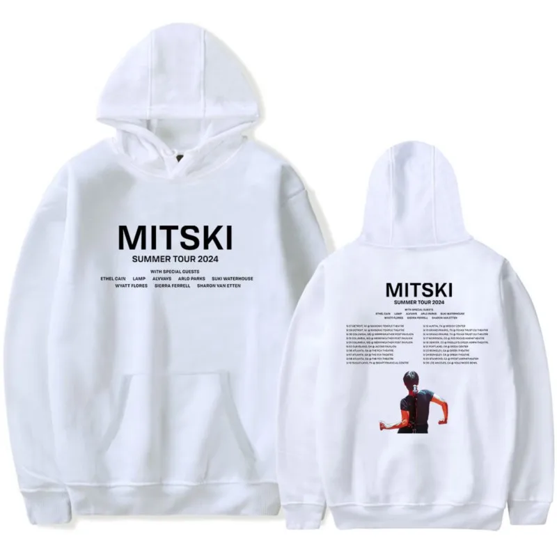 Mitski Summer Tour 2024 Hoodie Merch Men/Women Unisex Cosplay Long Sleeve Sweatshirt Hooded Streetwear