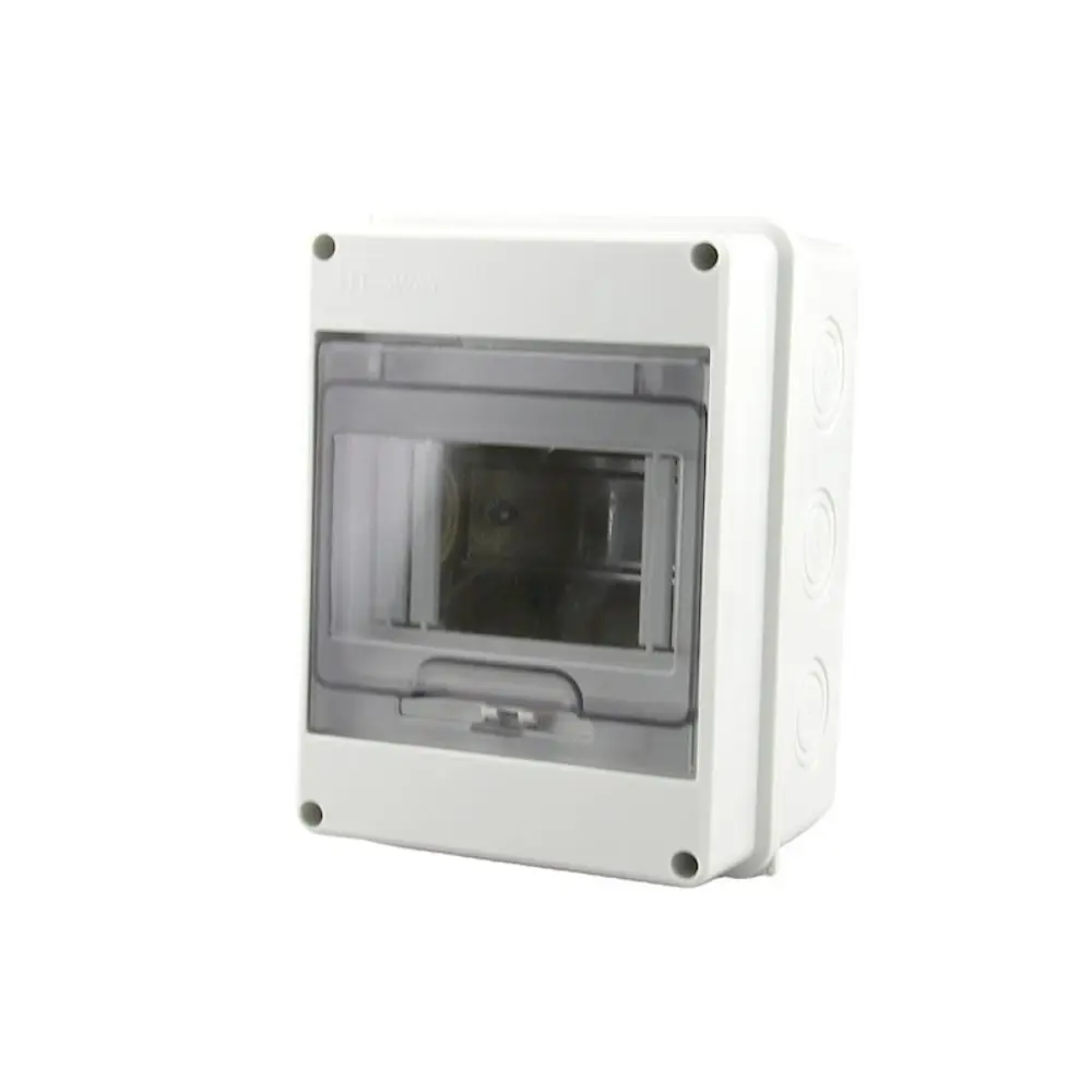 2/3/5/6/8/WAY Electrical Distribution Box HT Series Waterproof Circuit Breaker Enclosure Surface Mount Internal Mounting Rail