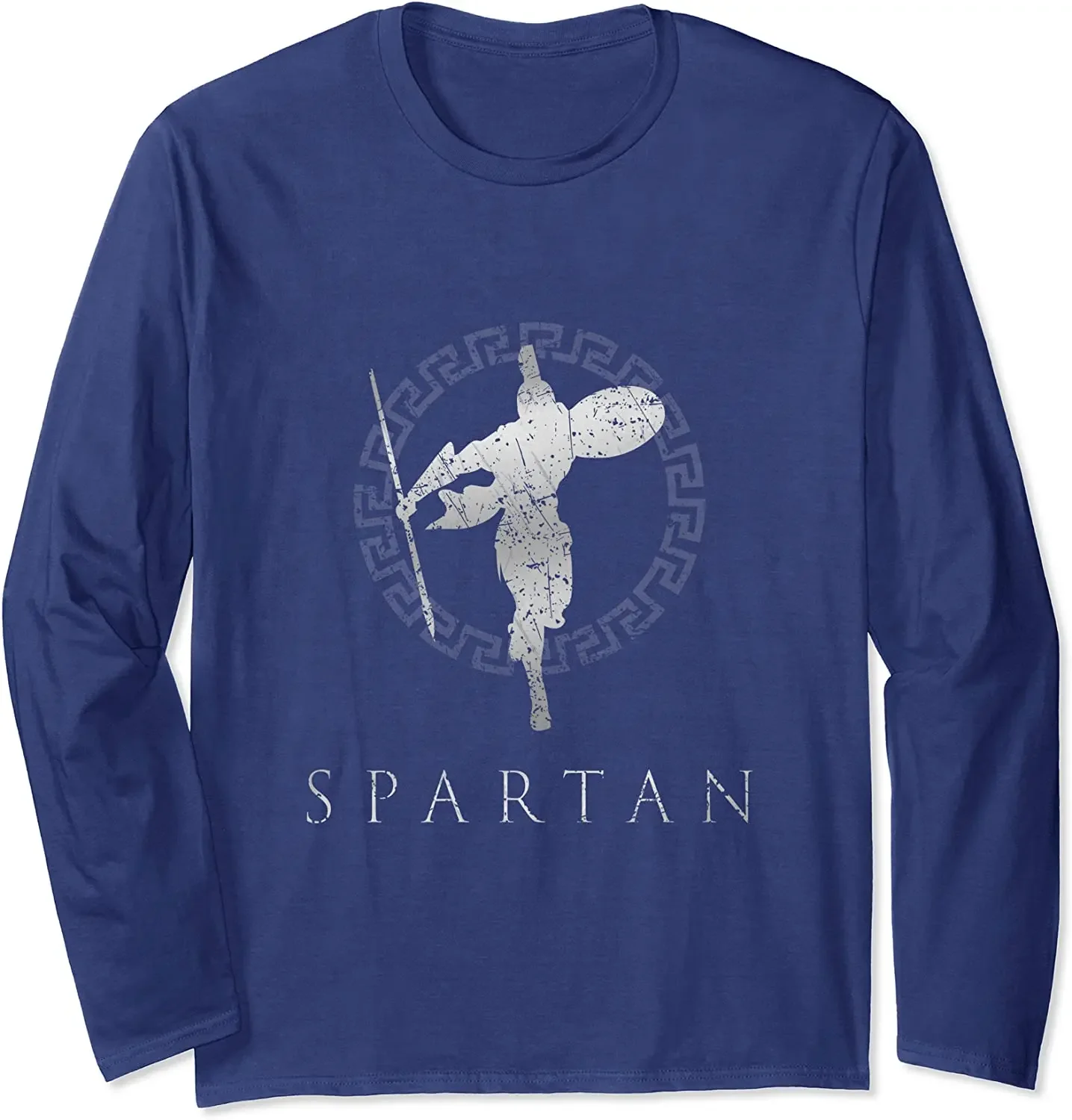Elite Spartan Warrior Strength Training Fitness Workout T-Shirt. Premium Cotton Long Sleeve O-Neck Mens T Shirt New S-3XL