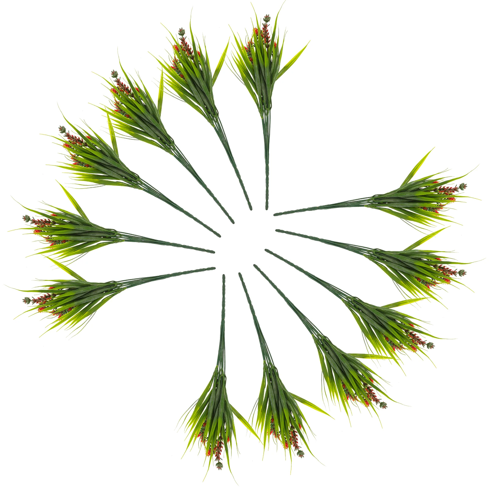 

12Pcs Refined Material Fake Lavender Artificial Lavender Bunch Festival Accessory DIY Decoration Stress Relief Ornaments