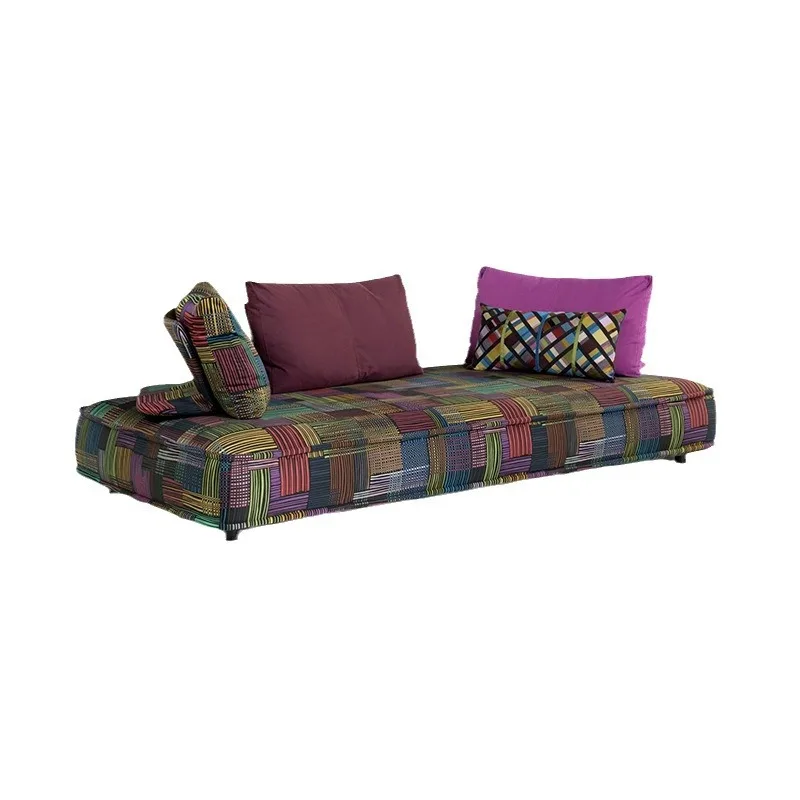 

Sofa combination villa mansion living room French Rochburg designer mahjong homestay designer furniture