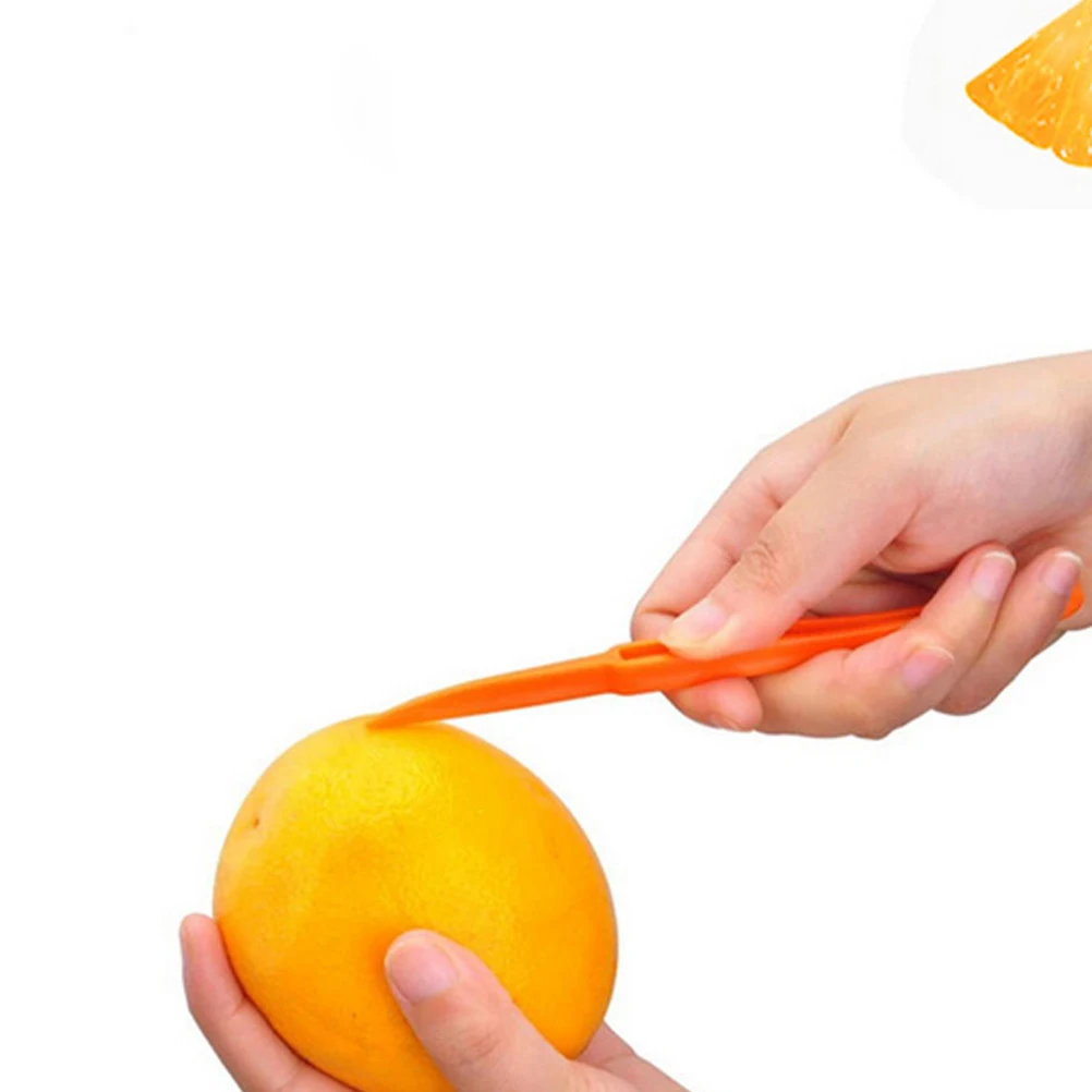 

6pcs Orange Peelers Wear-Resistant Portable Citrus Openers Household Fruit Peeling Tool Mini Pomelo Scraper Sturdy Vegetable