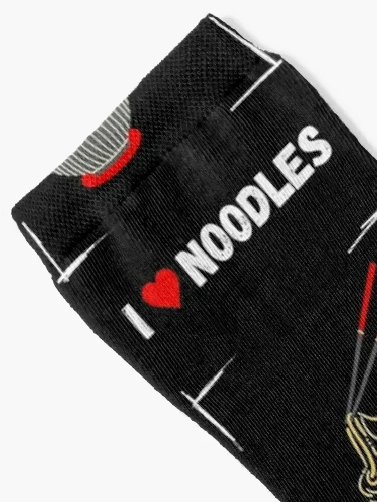 I love noodles Socks moving stockings Soccer Socks Woman Men's