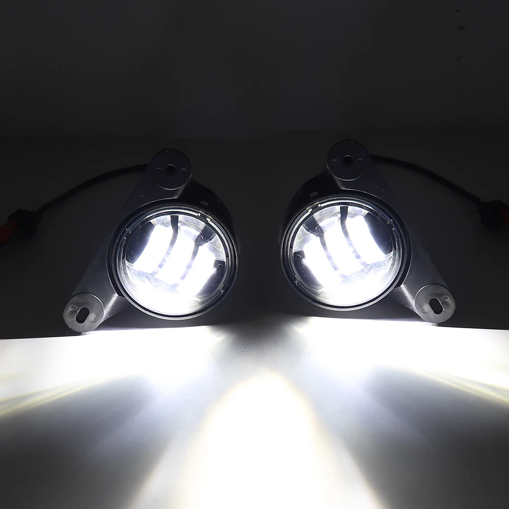 Front Bumper Lights LED Fog Light for Jeep Wrangler JK 10th Anniversary - view 6