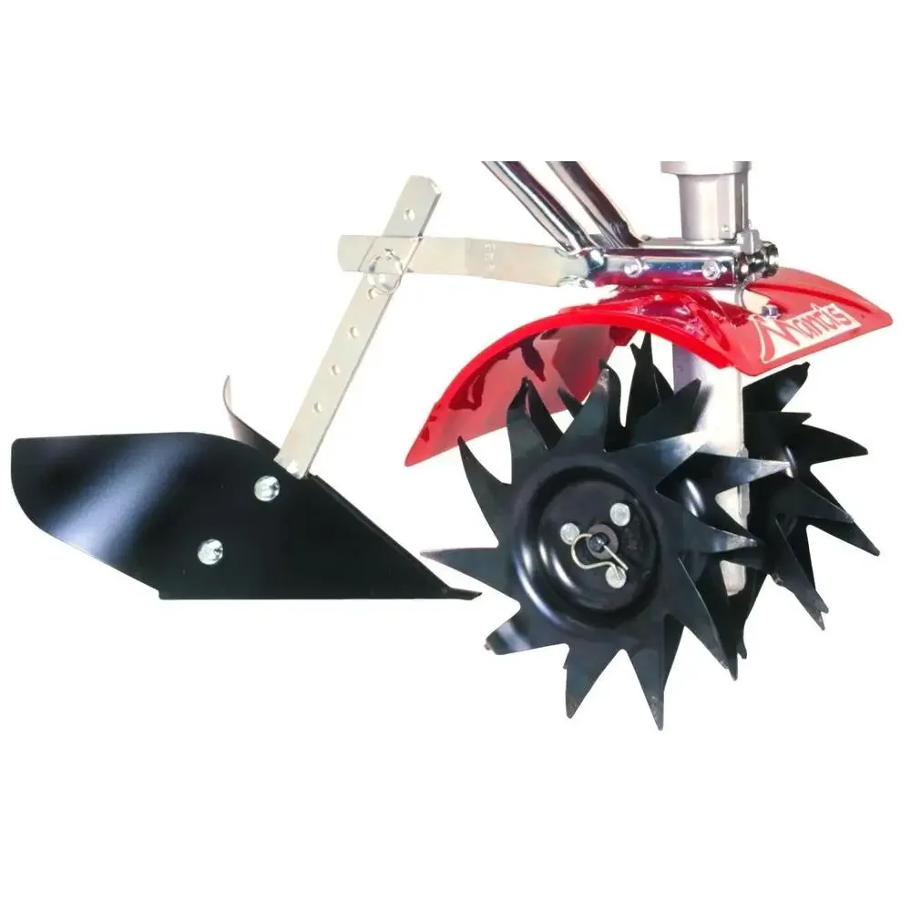 Manual Power Tiller Plow Attachment Vegetable Gardening Tool Soil Loosening Hardened Steel Furrow Maker Efficient Planting