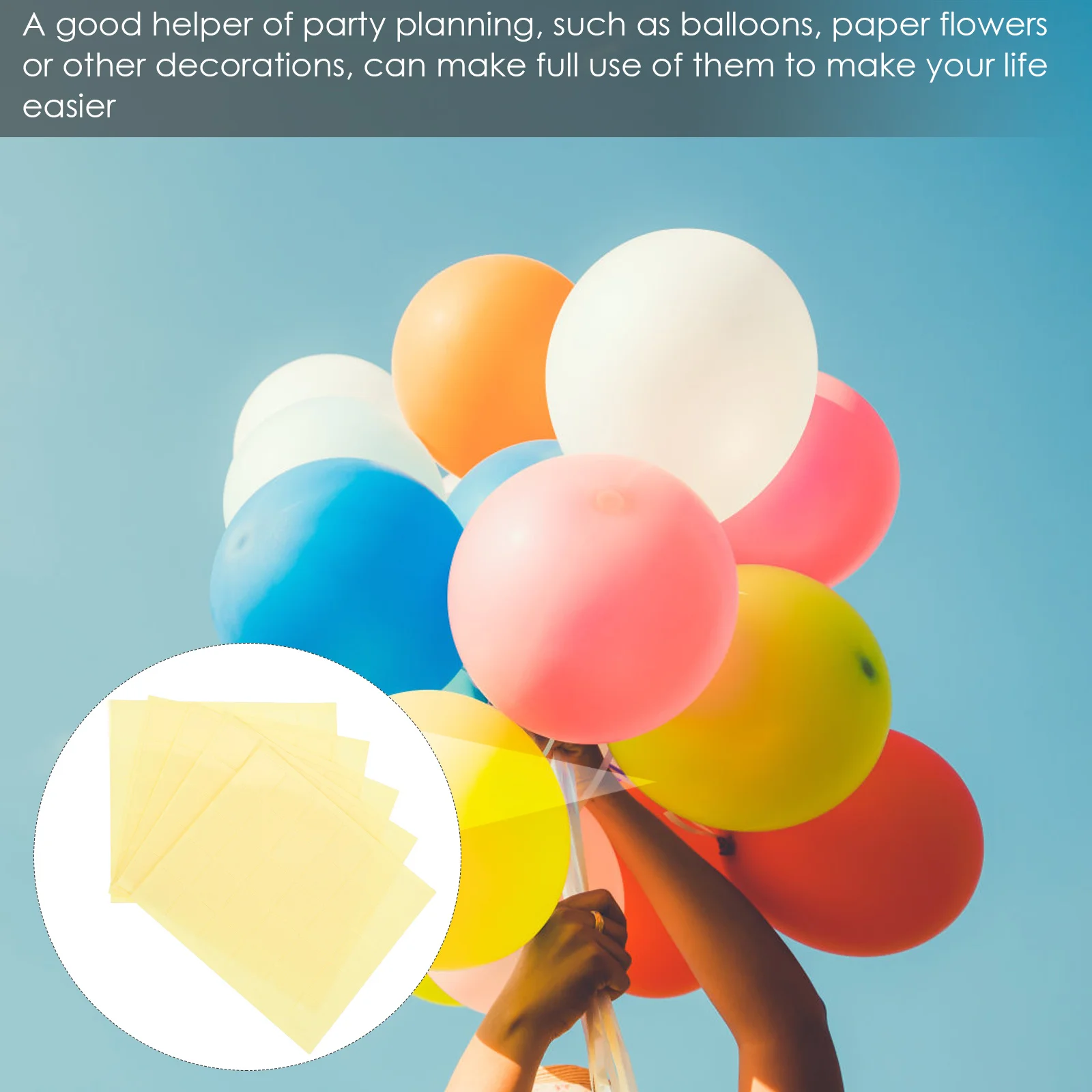 150 قطعة شريط مزدوج الجوانب شفاف مقاوم للماء لنقاط لاصقة للحرف اليدوية جدار ديكور حفل زفاف الديكور واضح لزجة نقطة #3