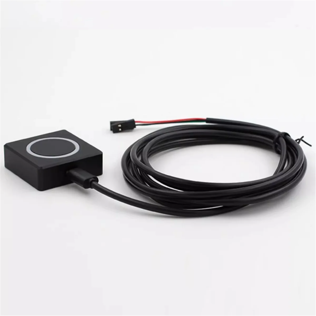 Кнопка питания ПК Настольный выключатель питания Внешний выключатель питания Алюминиевый сплав Магнитная кнопка самосброса Металлический корпус RGB HOT