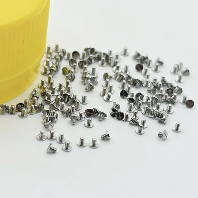 20/40/60/80/100pcs  Watch movement accessories 8200 movement upper clamp plate screw pendulum splint screw