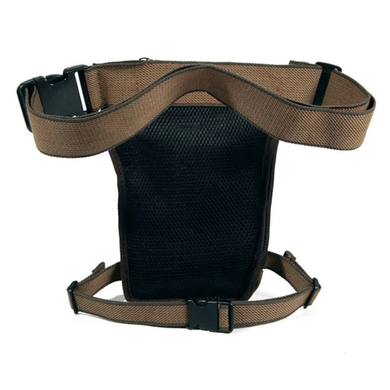 Canvas / Nylon Men's Drop Leg Bag for Men Waist Fanny Pack Belt Thigh Hip Bum Military Travel Motorcycle Messenger Shoulder Bag