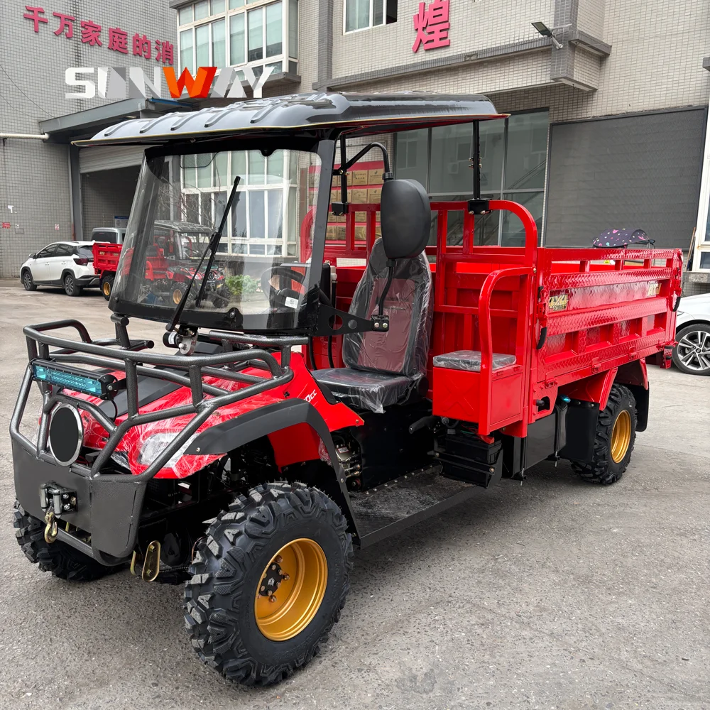 

Внедорожный квадроцикл для взрослых 4x4 6x6, сельскохозяйственный утилитарный вездеход для ферм, садов, перевозки грузов и пассажиров