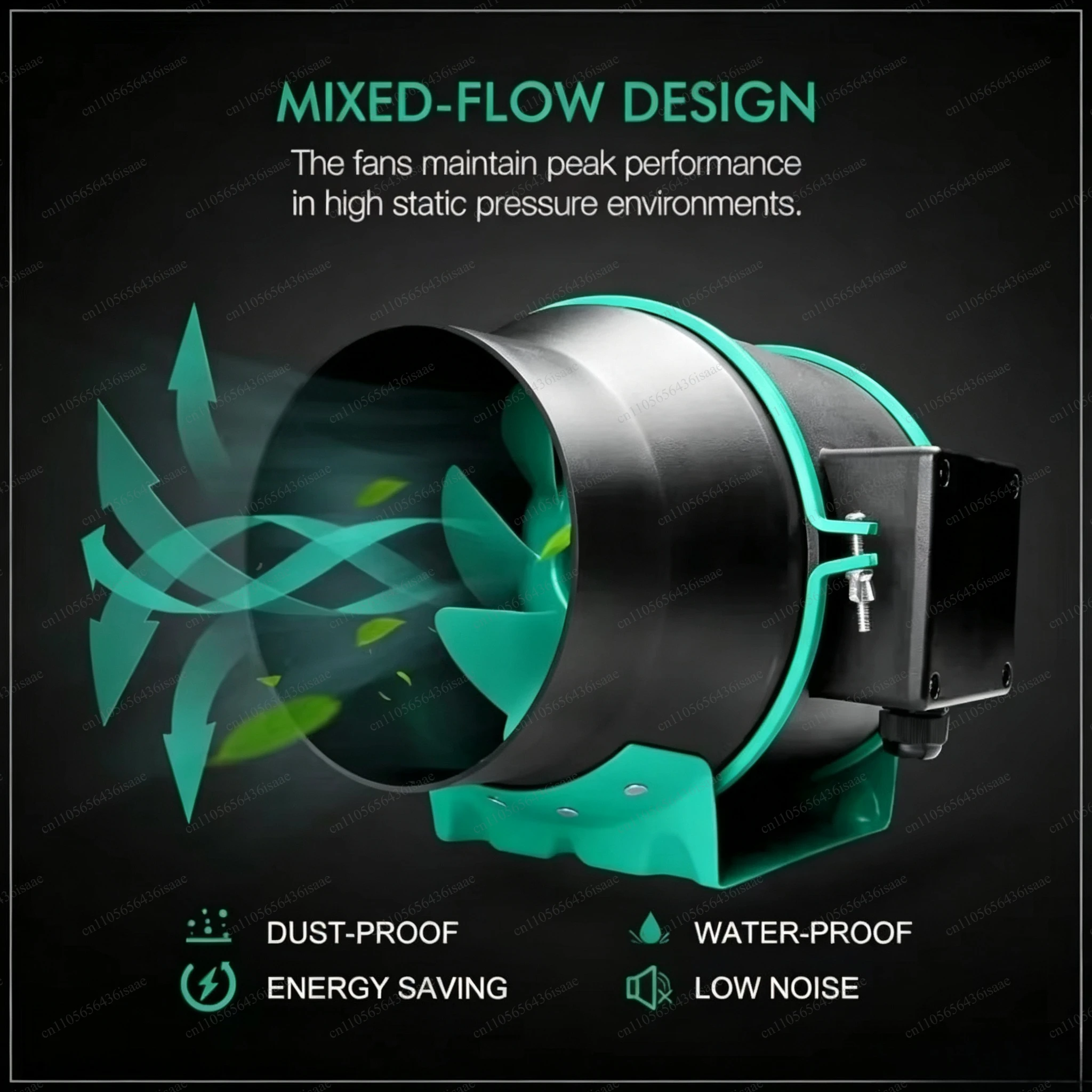Mars Hydro FC4800 480W Grow Kit | LM301H EVO, Smart 6'' IFresh Fan, 4x4ft 120x120cm Grow Tent