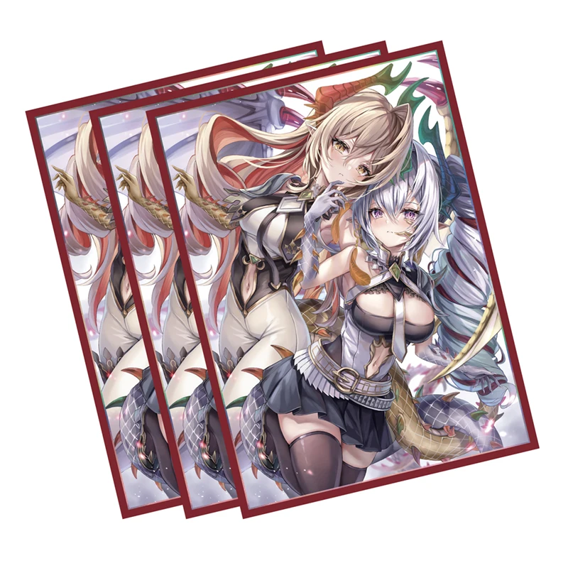 60 pz/set Shadowverse Goldwyrm Dragon SVE Flash Card sleeve WS OPTCG Anime Game Collection Card Cover protettiva giocattoli regalo 67x92