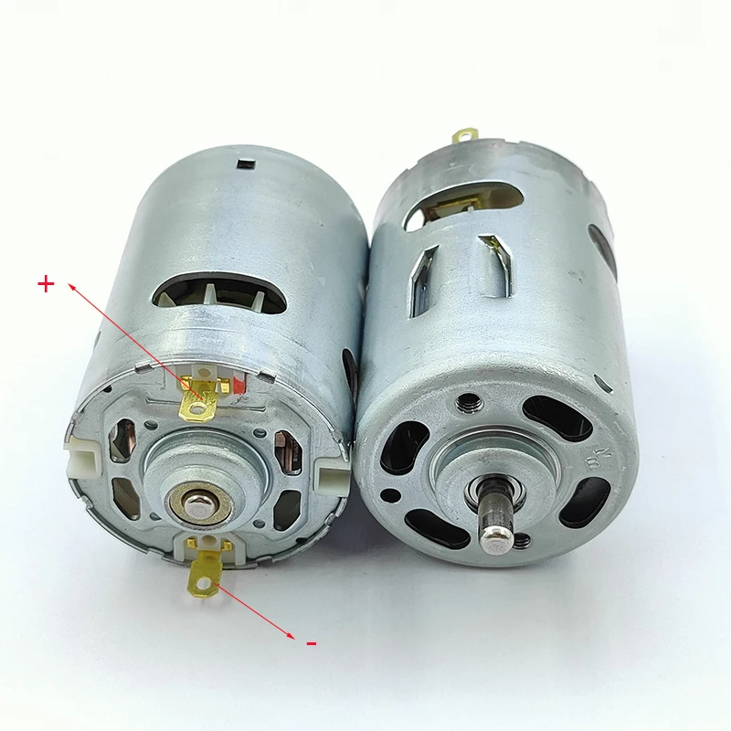 RS-755SH-6022 DC 12V 14.4V 18V 18700RPM High Speed Power Front Ball Bearing RS-755 Motor Electric Drill Garden Tool Motor - view 6