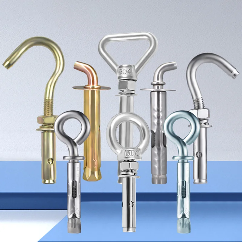 

Sleeve Anchor Concrete Expansion Eye Bolt 304/Galvanized Sheep Eye Expansion Ring Expansion Screw Concrete Wall Expansion Hook