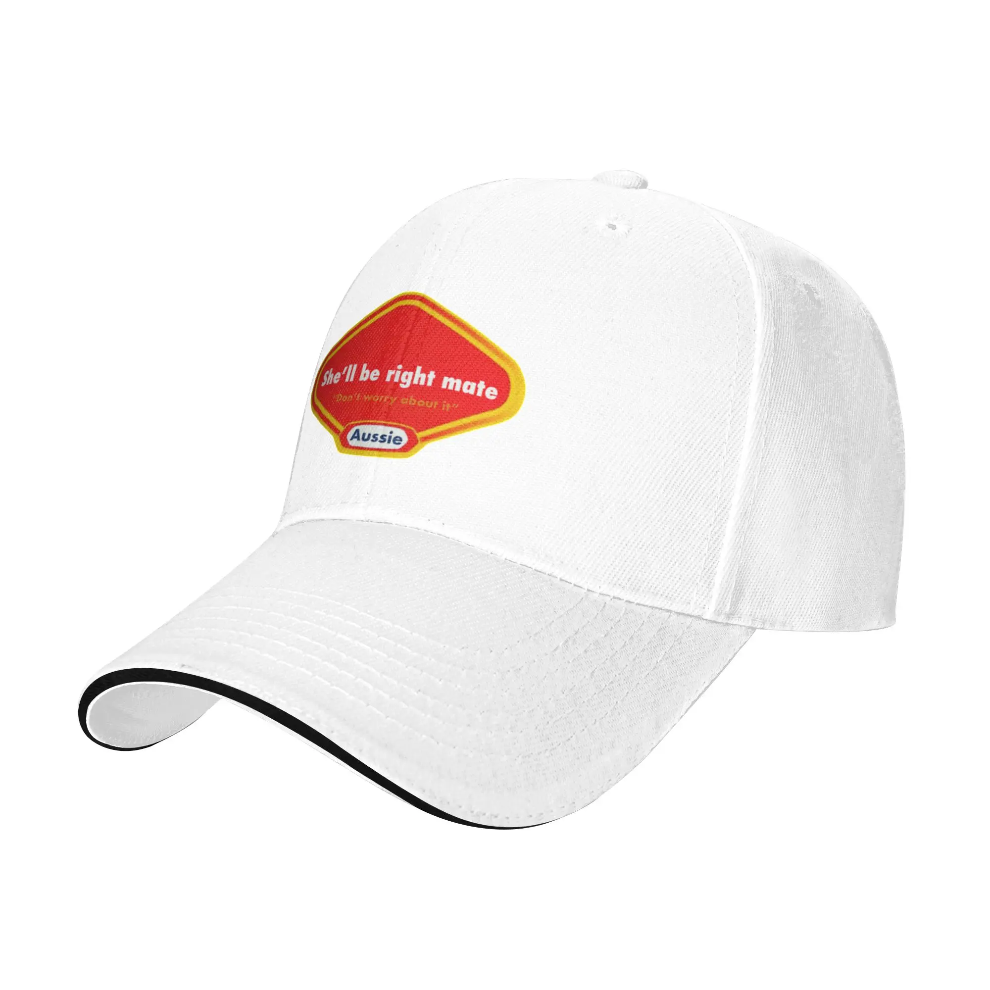 She ll Be Right   Classic Aussie Attitude Sticker Gift For Children Men Women A Baseball Cap Hat