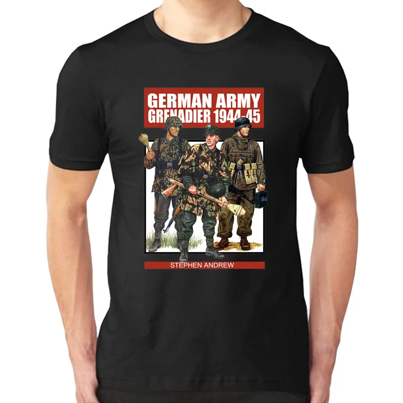  Bundeswehr T-Shirt German Army Grenadier Men's Summer Cotton O-Neck Short Sleeve T Shirt New Size S-3XL