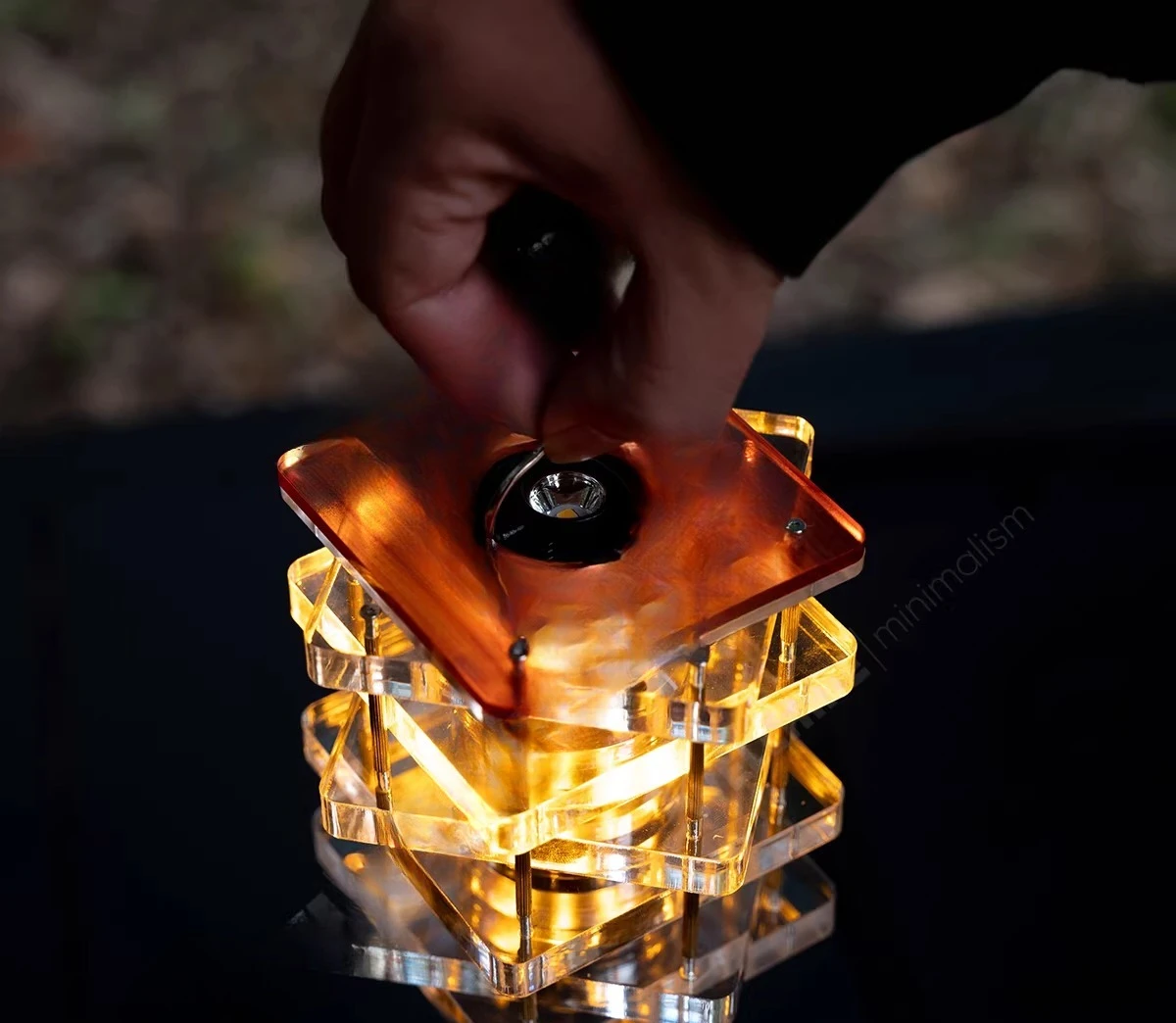 

Outdoor lampshade, camping accessories, handmade ambient light clothes