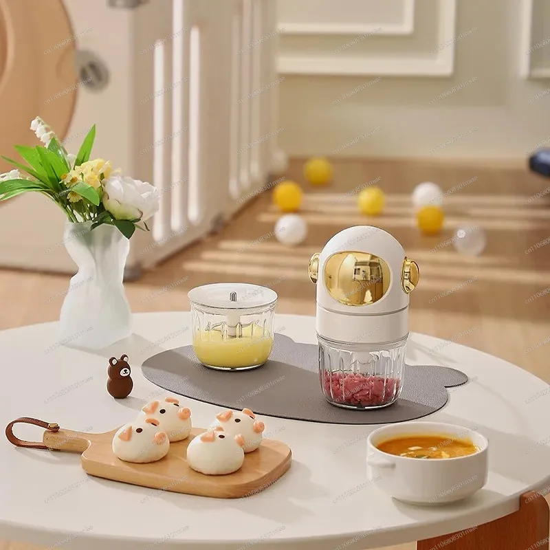 Baby Food Maker 12 Blade Chopper 300ML Mini Blender Infant Complementary Food Processor Small Mixer Kitchen Appliance