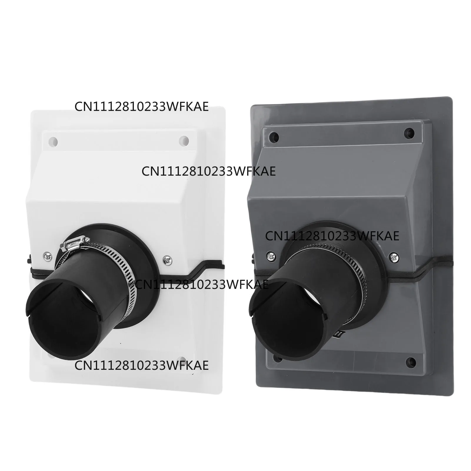 2Pcs HVAC wall penetrating pipeline set, split air conditioner pipeline set with pads