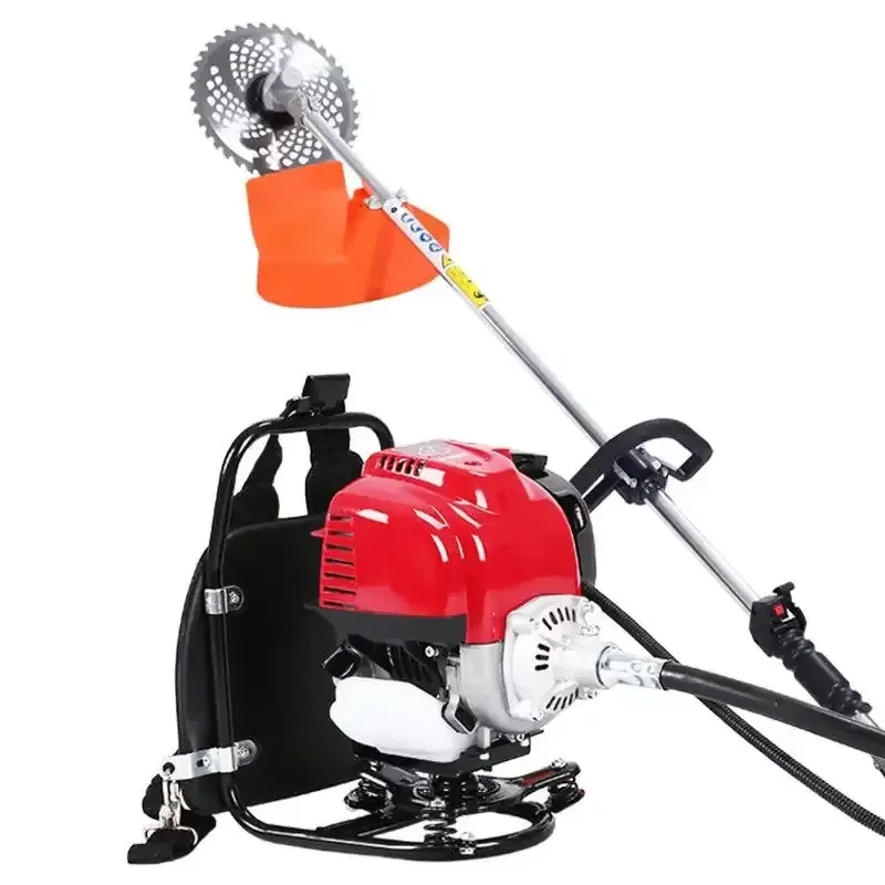 Multi-Function Petrol Grass Trimmer Lawn Mower for Ergonomic Backpack Design ISO9001 Certified