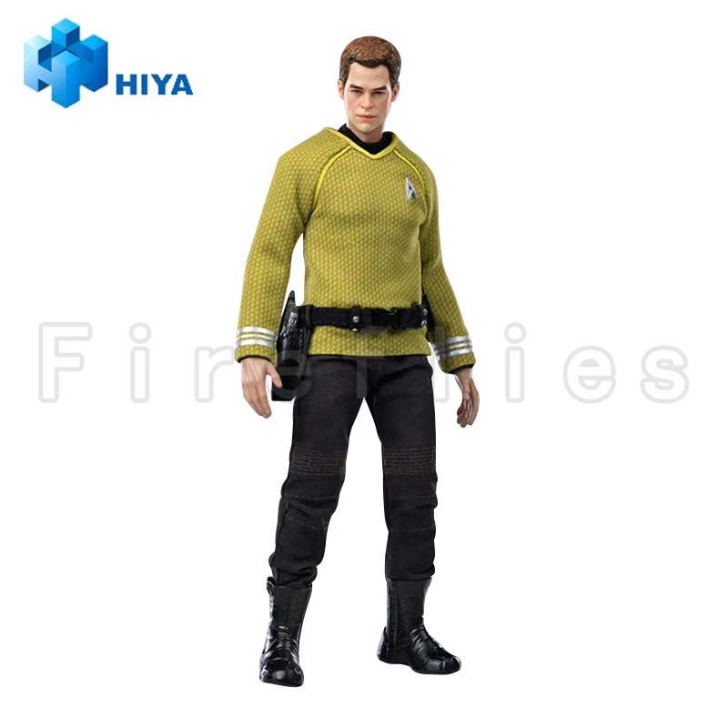 [Pre-Order] 1/12 HIYA 6 inch Action Figure Prachtige Super Serie STAR TREK 2009 Kirk Anime Model Speelgoed gratis Verzending