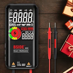 Nuovo multimetro digitale Smart elettricista Tester USB Charge T-RMS DC AC tensione capacità Ohm Hz NCV Multitester professionale