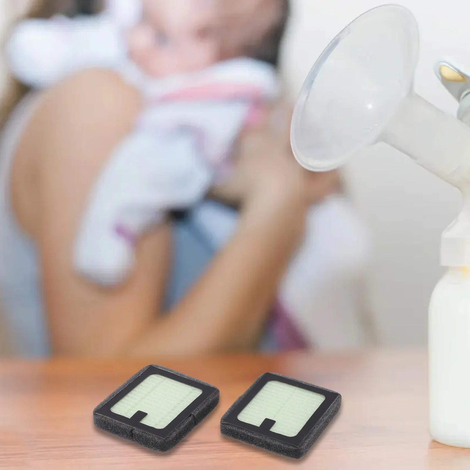 

Baby Care HEPA Filter Replacement Compatible Baby Bottle Dryer Filter Cleaning Tool 6.8*5.9*1.3cm Safe Drying Environment