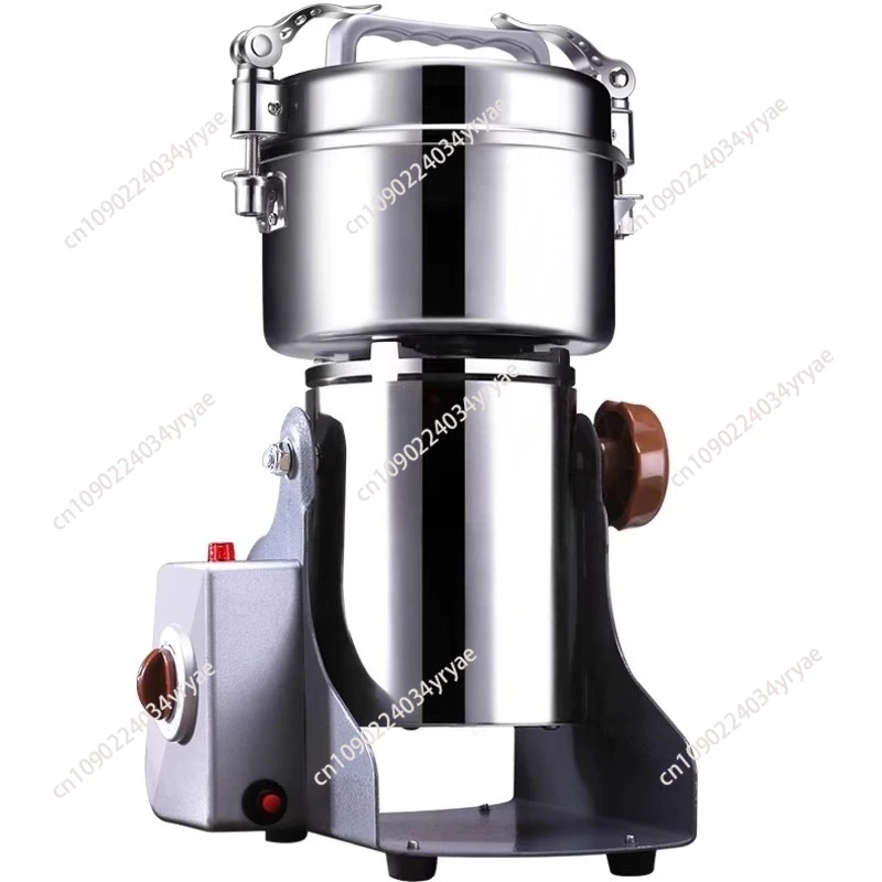 

Household Grains Spices Grinder Superfine Coffee Dry Food Miller Grinding Machine Pepper Sesame Wheat Flour Powder Crusher