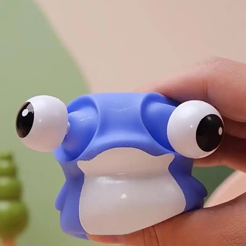 Juguete para apretar con forma de globo ocular, juguetes sensoriales para aliviar el estrés, bolsa de regalos divertida, juegos de animales para apretar