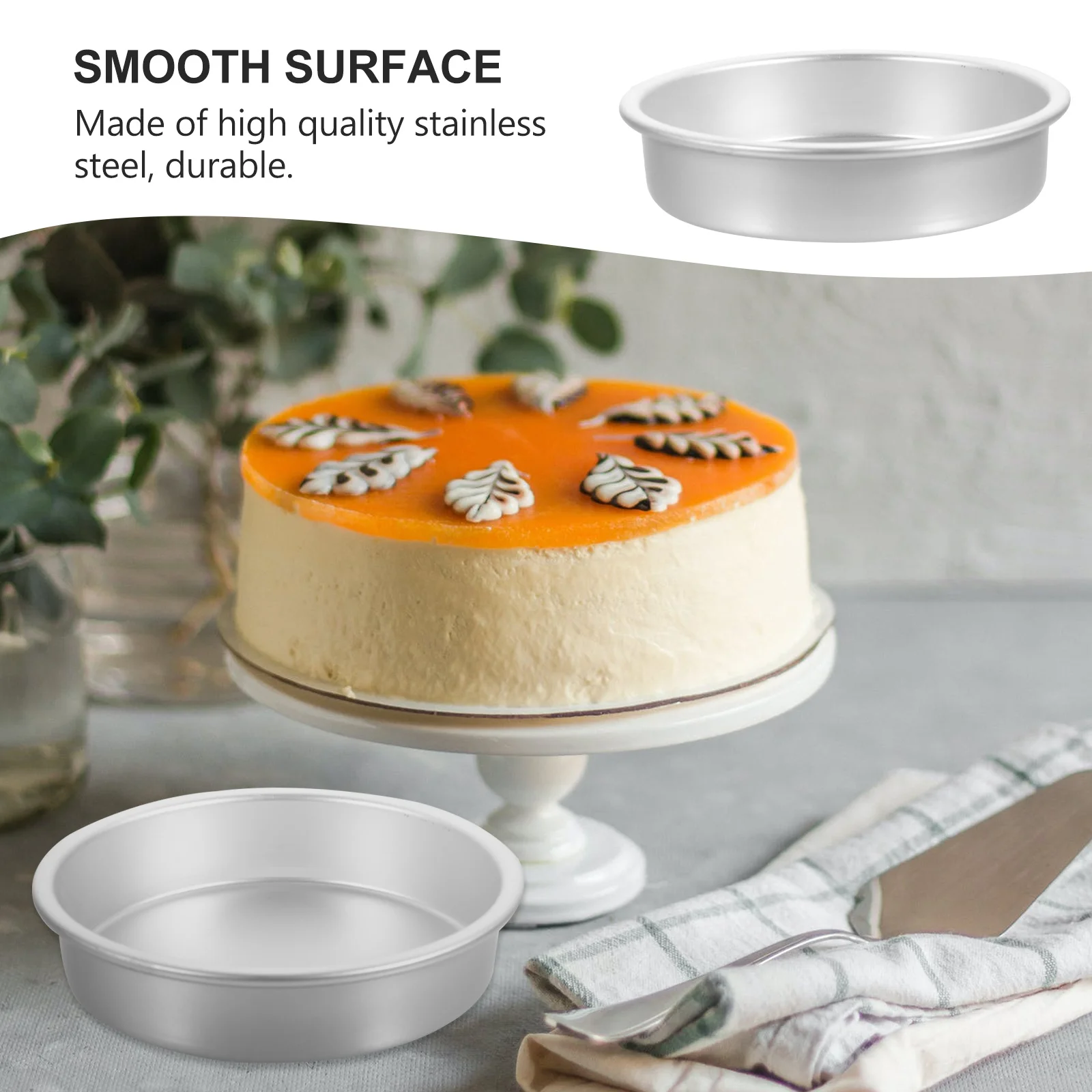 

1Set Hemisphere Cake Mould Nonstick Baking Tool for DIY Cakes Cookies Biscuits and Candies Non-Stick Baking Mold