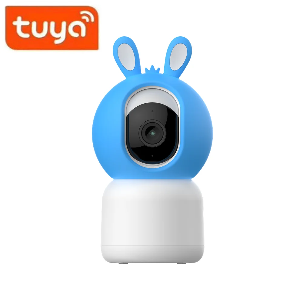 4MP 1440P  Tuya APP Remote Control Baby Monitor  WIFI IP Camera  120Degree Babysitter Intercom Baby Camera