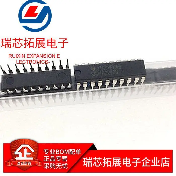 

30 шт. Оригинальный Новый SN74HC240N 74HC240N DIP-20 логический инвертор/буферный чип