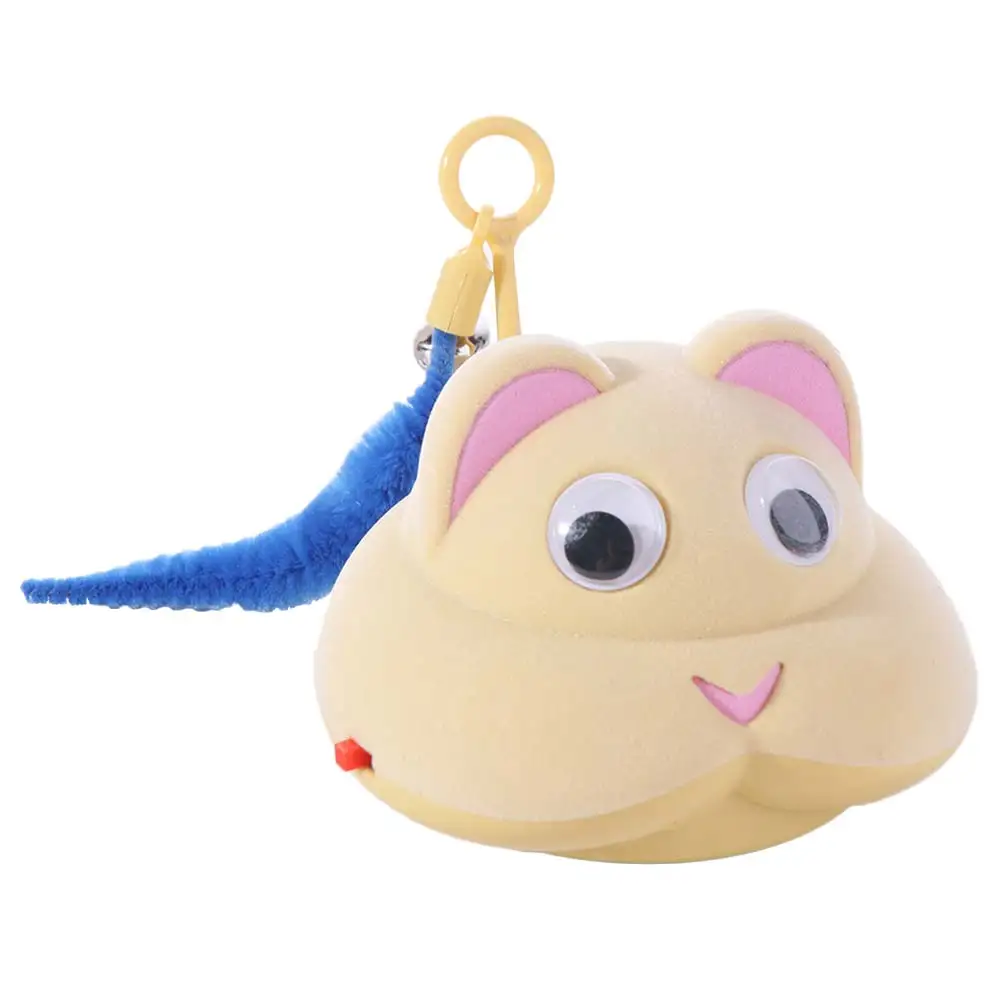 

Rechargeable Interactive Cat Electric Chewing Exercise Electric Moving Mice Smart Plastic Automatic Cat Teasing Device