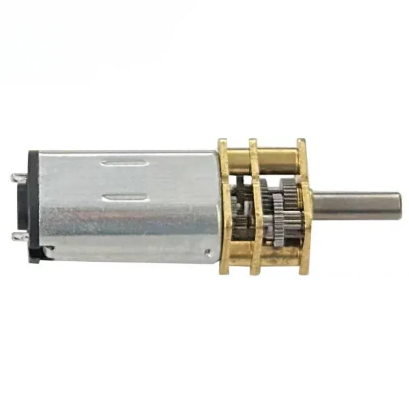 12GA-N30 micro reduction gearbox motor 3V 6V 12V Metal Gear adjustable speed can be forward and reverse smart lock small motor